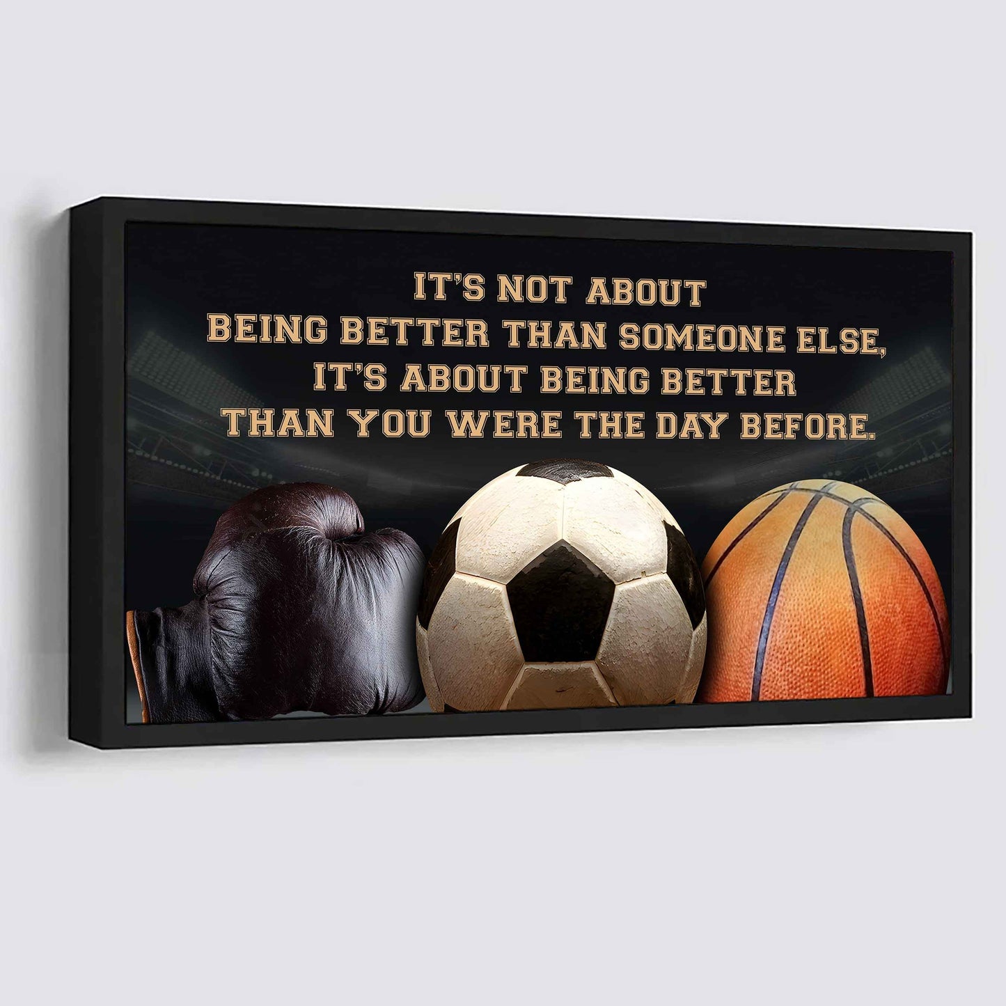 Customizable basketbal, baseball, football, soccer poster, canvas