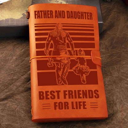 Family Customizable vintage journal notebook, Father And Son Best Friend For Life Vintagegift For Father Day