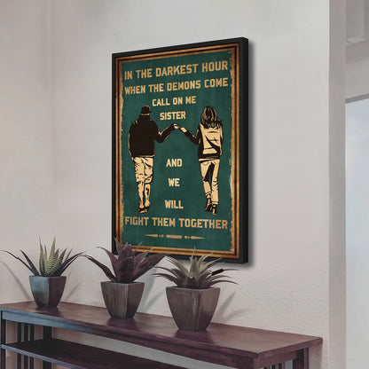 DRB6 Canvas call on me brother