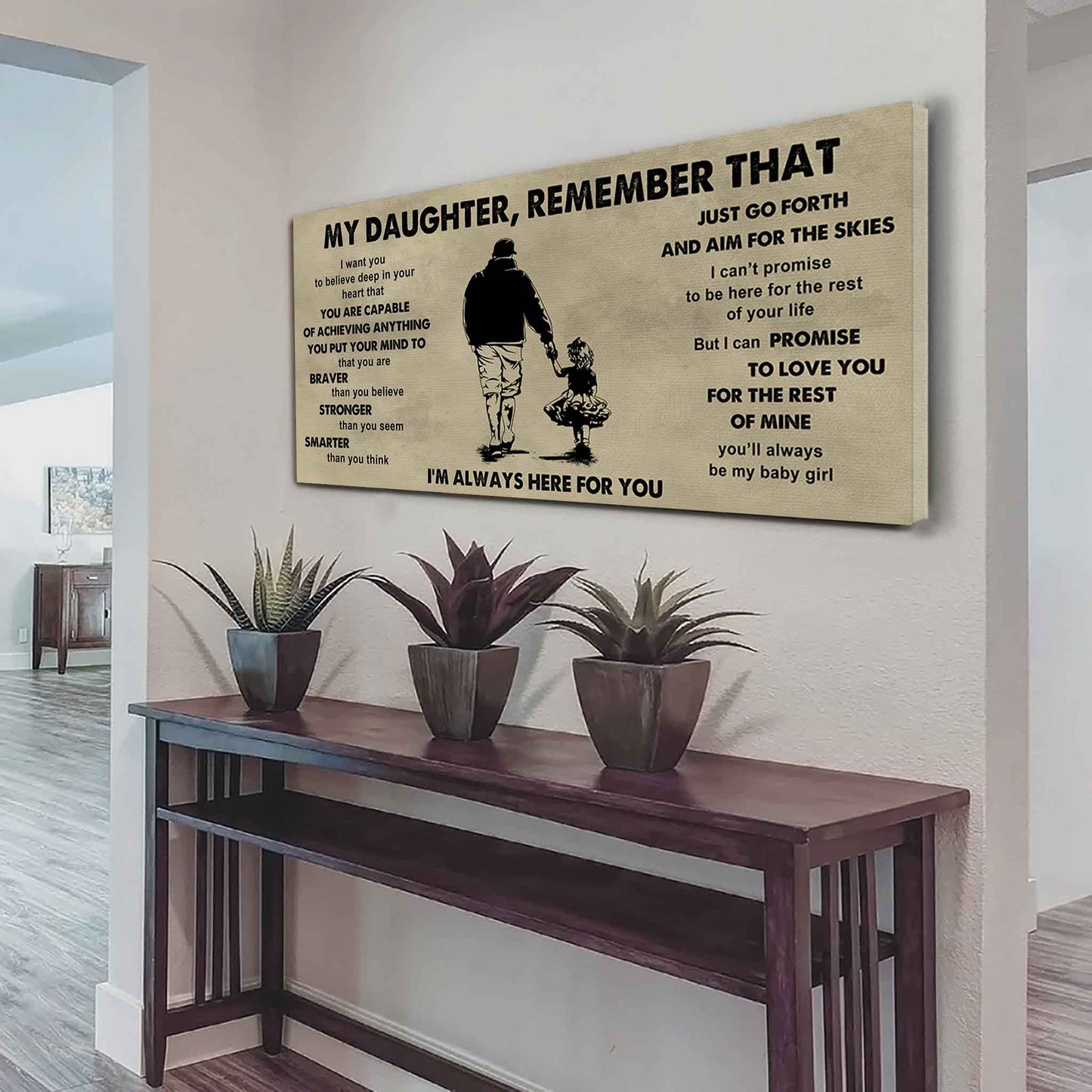 Soldier To My Daughter Remember That Just Go Forth And Aim For The Skies I'm Always Here For You