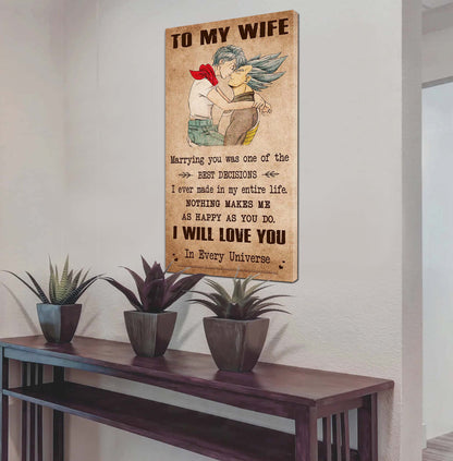 VGT-Valentine gifts-Husband to Wife-If I could give you one thing in life