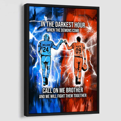 Canvas call on me brother