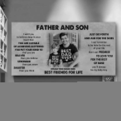 DRB VGT To My Son - That You Are Braver Than You Believe Poster Canvas Gift For Son From Father