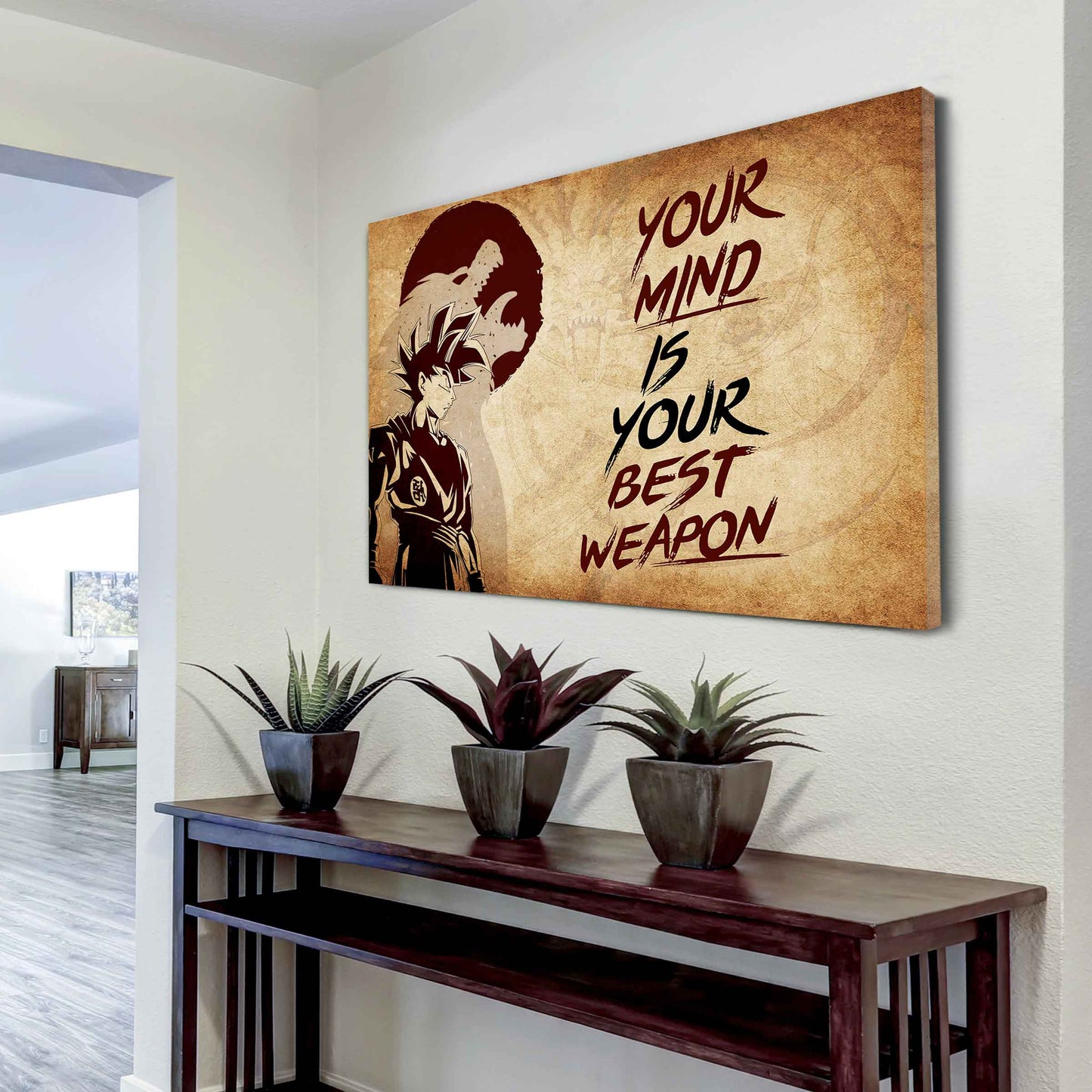 Samurai Poster Canvas Your Mind Is Your Best Weapon Best Gift