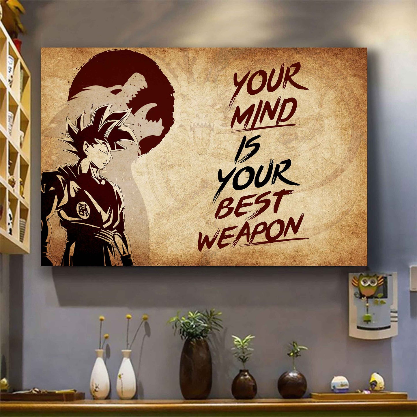 DRB Poster Canvas Your Mind Is Your Best Weapon Best Gift