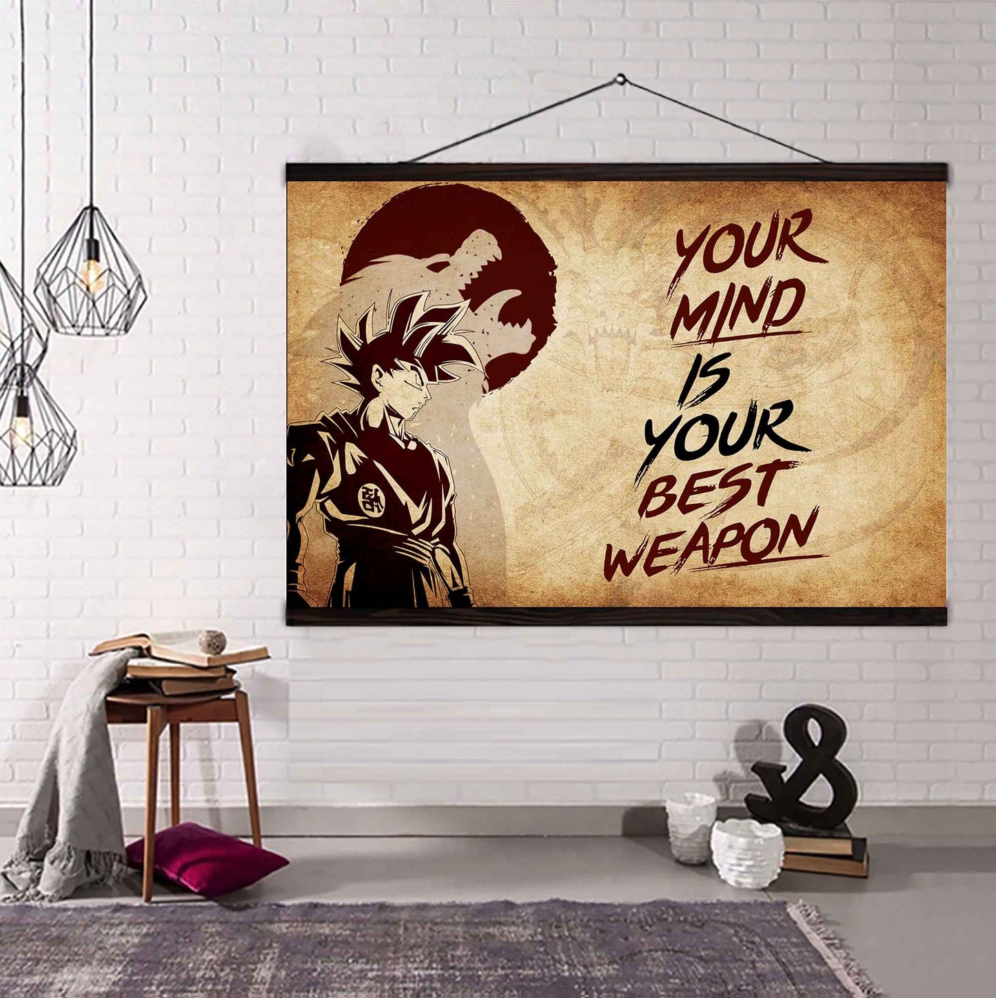 Samurai Poster Canvas Your Mind Is Your Best Weapon Best Gift