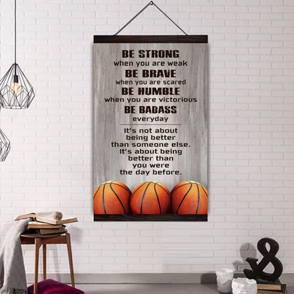 Tennis Be Strong Be Badass Every Day