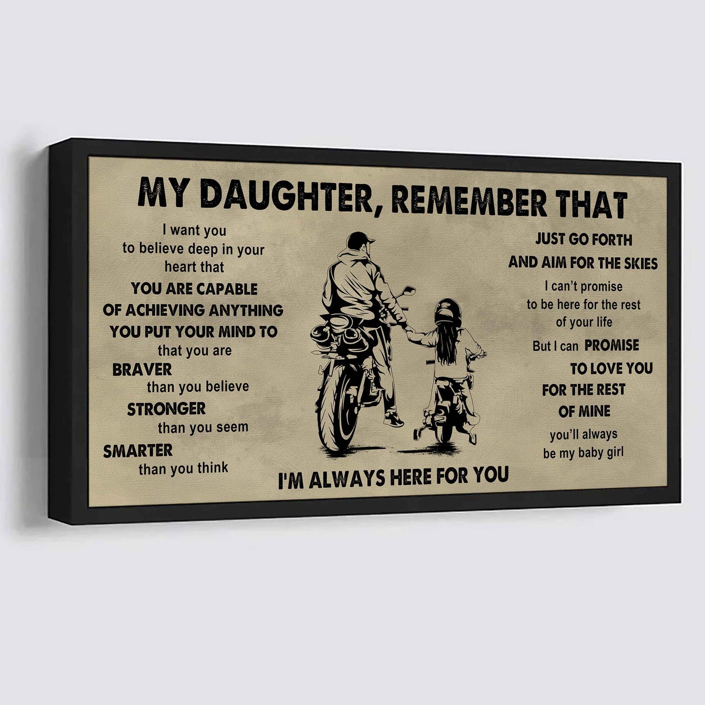 Soldier To My Daughter Remember That Just Go Forth And Aim For The Skies I'm Always Here For You