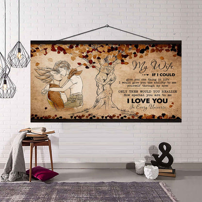 Samurai Poster Canvas To My Wife If I Could Give You One Thing In Life - How Special You Are To Me Gift For Your Wife