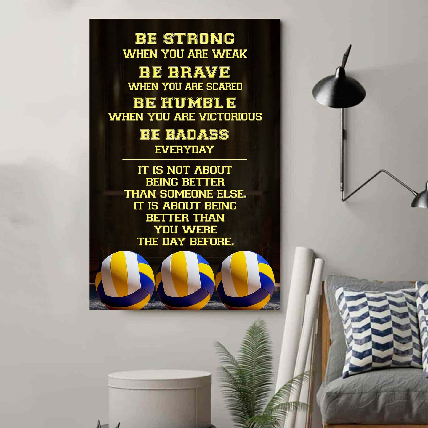 American football Be Strong Be Badass Every Day