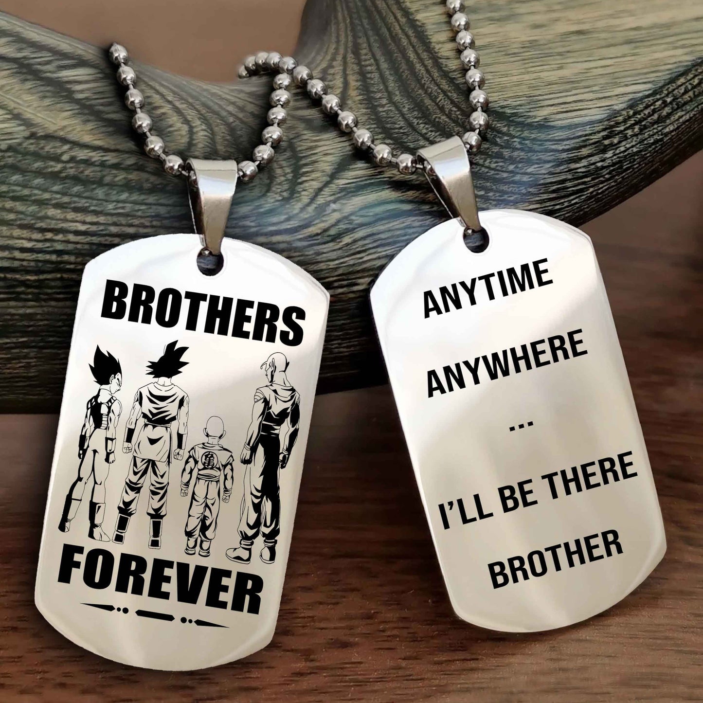 Soldier Personalized Double Sided Dog Tag For My Brother - Call On Me Brother And We Will Fight Them Together Gift For Your Friend