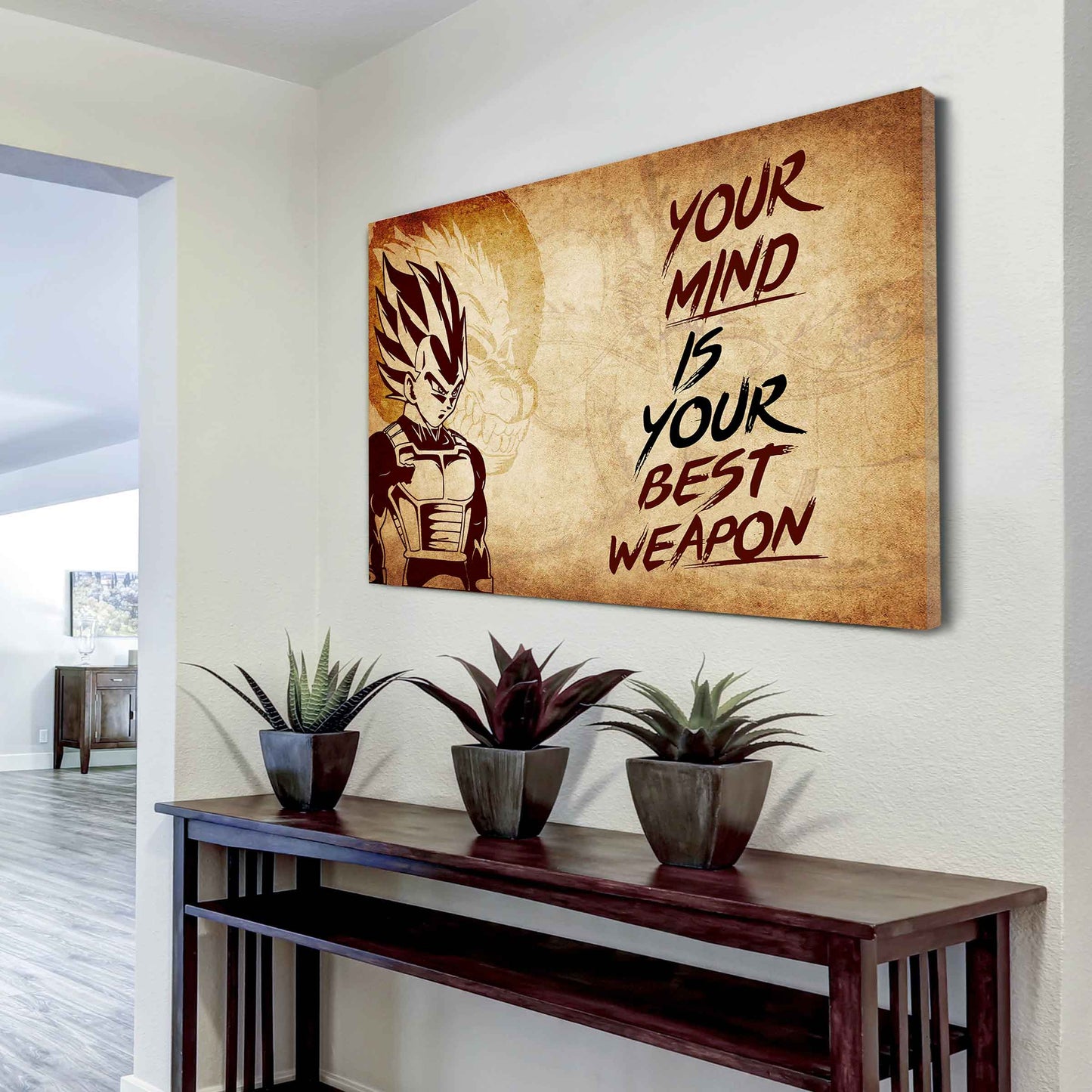 Samurai Poster Canvas Your Mind Is Your Best Weapon Best Gift