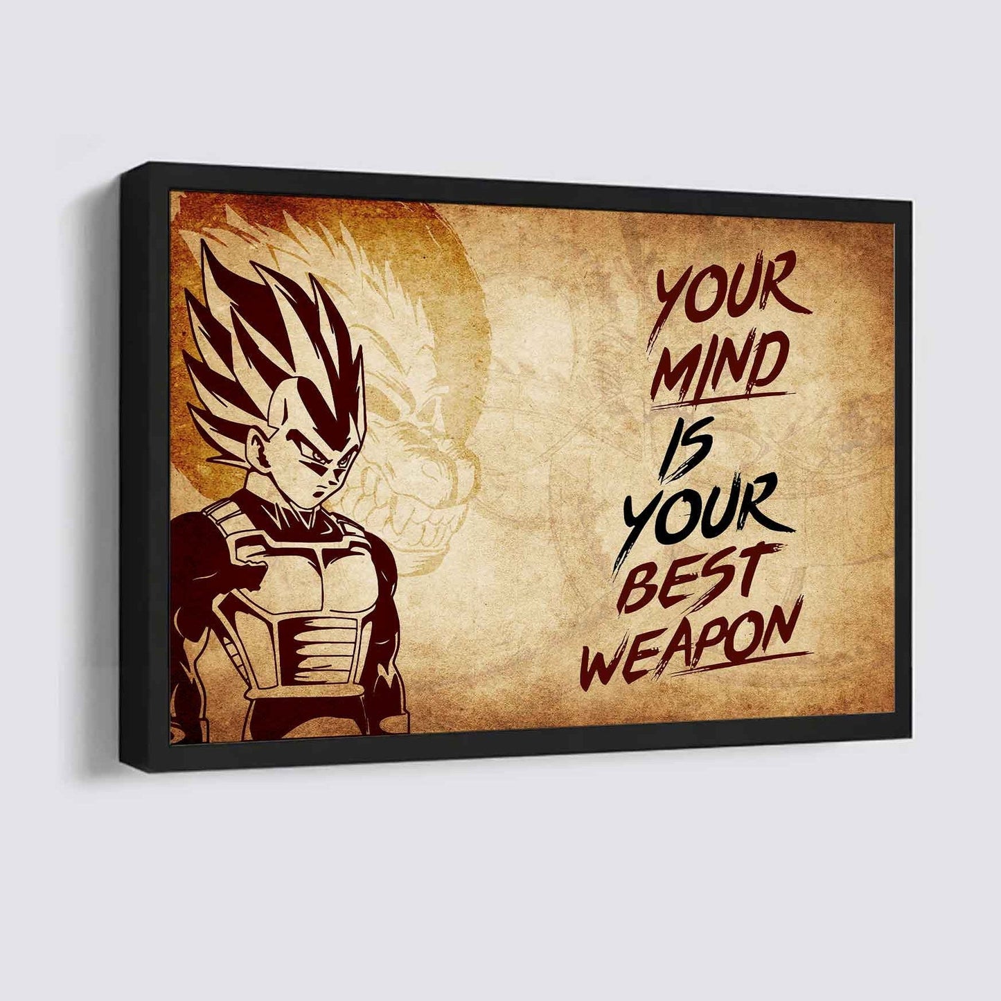 Samurai Poster Canvas Your Mind Is Your Best Weapon Best Gift