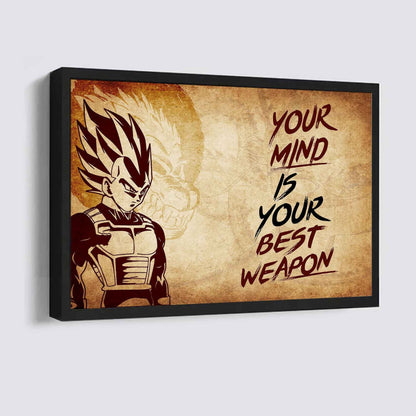 DRB Poster Canvas Your Mind Is Your Best Weapon Best Gift