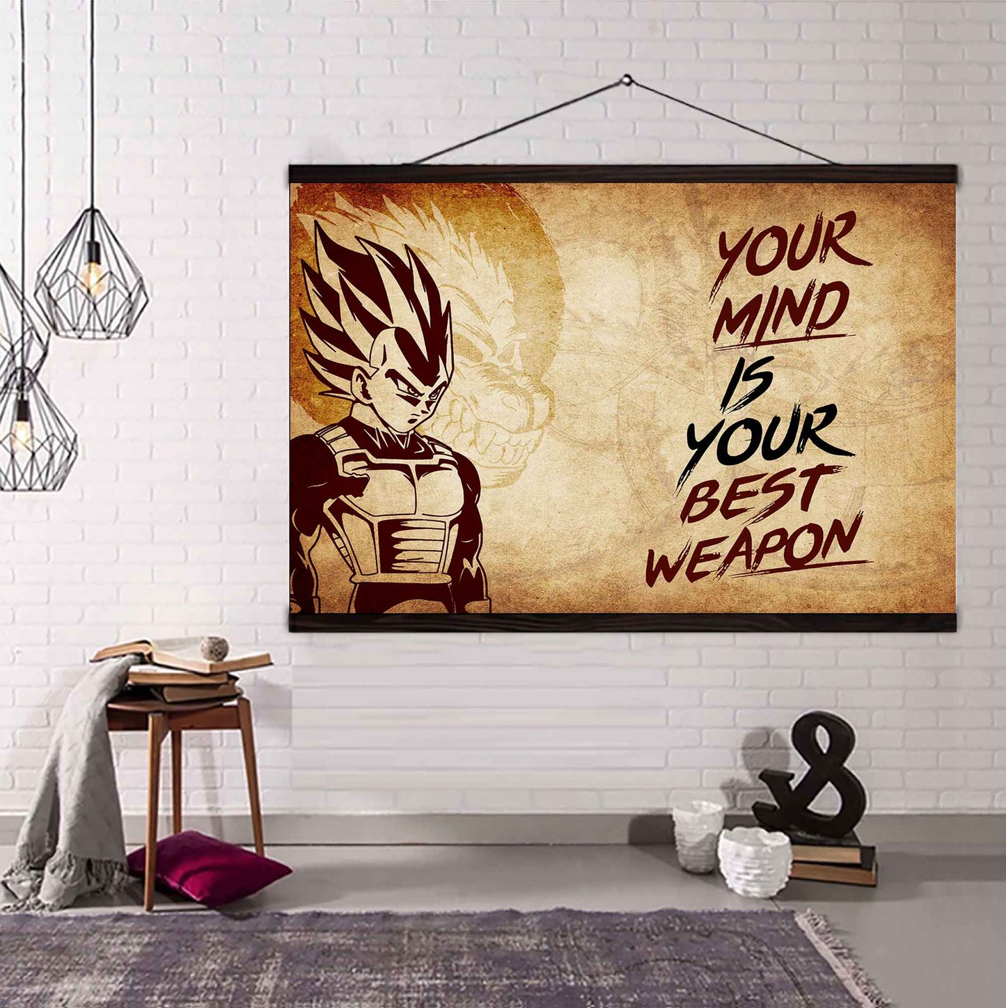 Samurai Poster Canvas Your Mind Is Your Best Weapon Best Gift