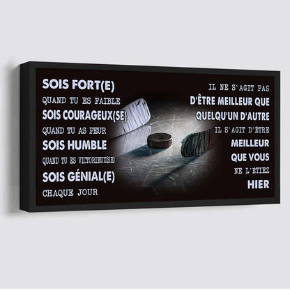 Basket-ball Il ne s'agit pas d'être meilleur que quelqu'un d'autre, il s'agit d'être meilleur que vous ne l'étiez hier.