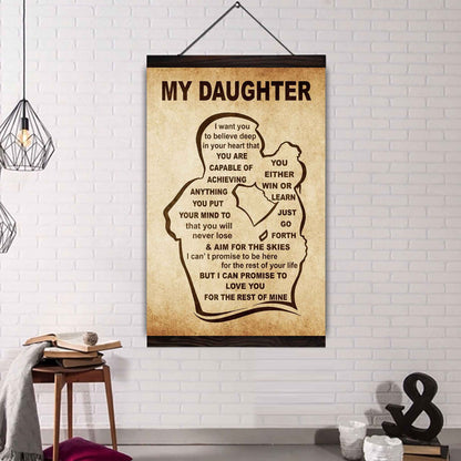 Personalized Family Poster Canvas You Will Never Lose You Either Win Or Learn To My Son Gift From Dad Gift For Your Son