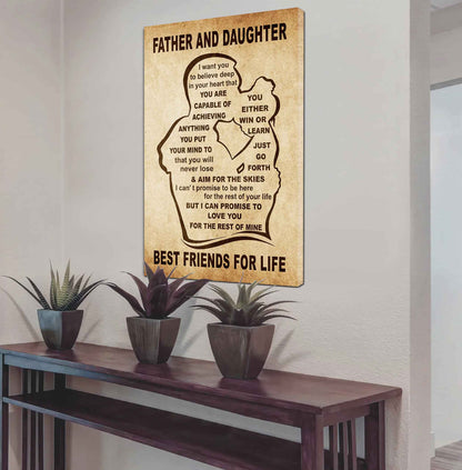 Personalized Family Poster Canvas You Will Never Lose You Either Win Or Learn To My Son Gift From Dad Gift For Your Son