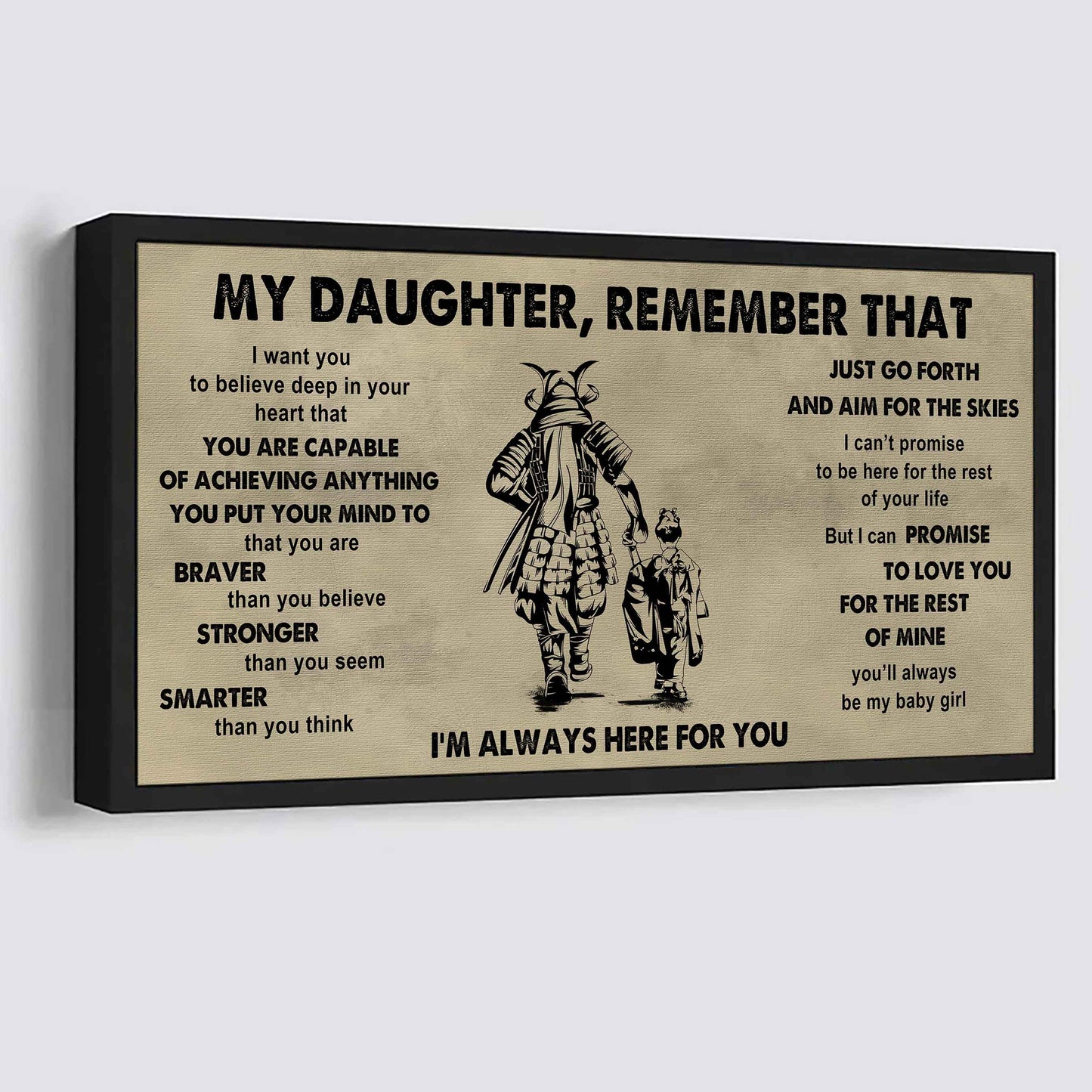 Soldier To My Daughter Remember That Just Go Forth And Aim For The Skies I'm Always Here For You