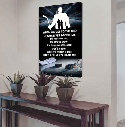 Sport Poster Canvas I Had You And You Had Me Gift For Wife Husband