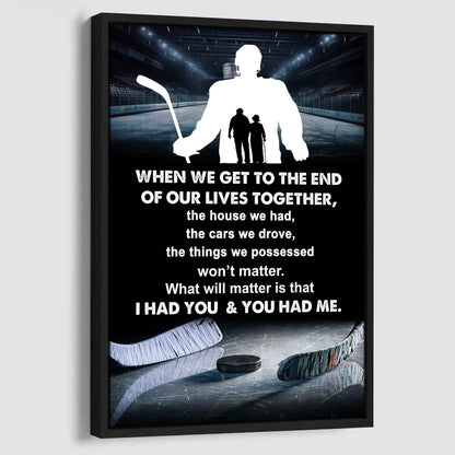 Sport Poster Canvas I Had You And You Had Me Gift For Wife Husband