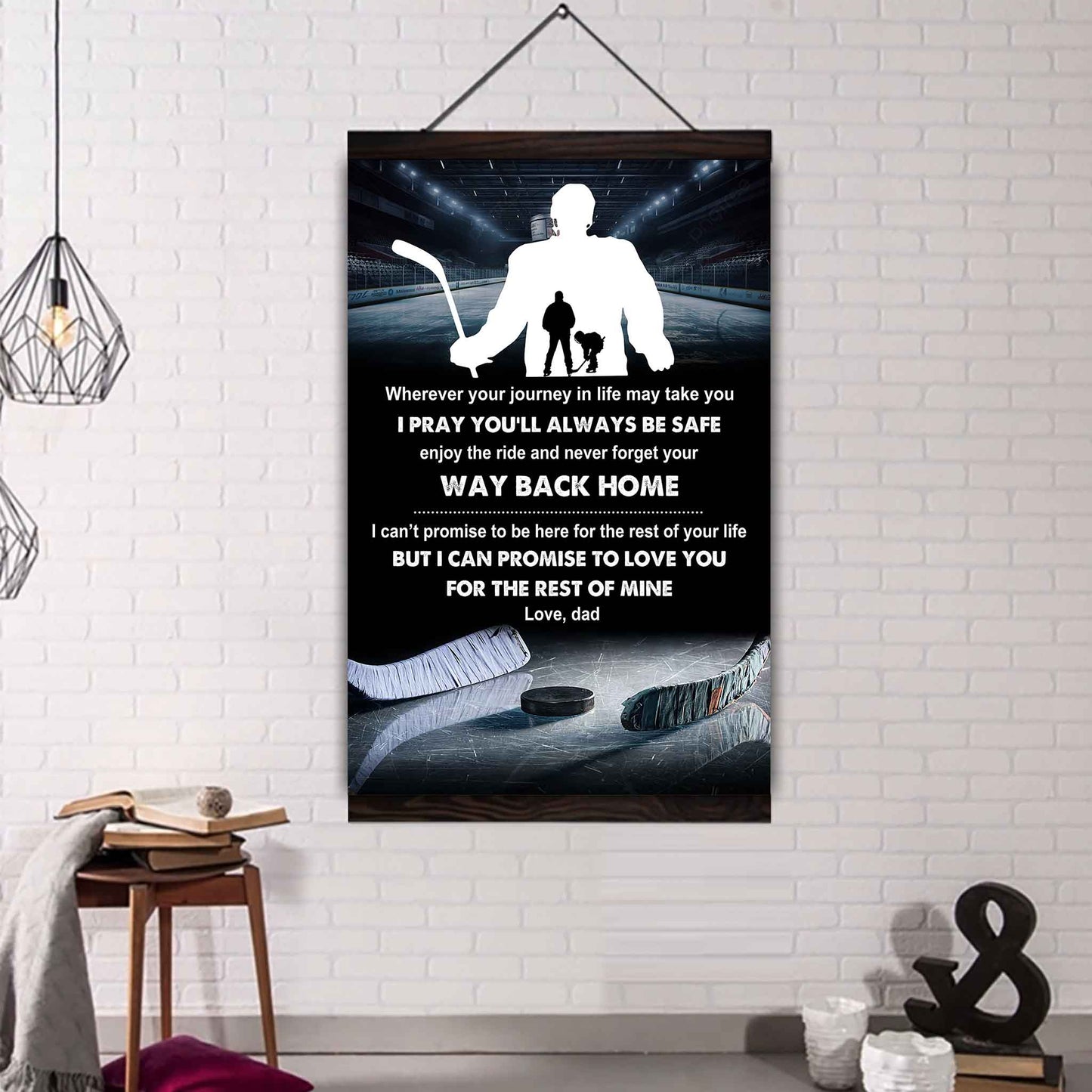 Poster Canvas To My Son Never Forget Your Way Back Home Gift From Dad