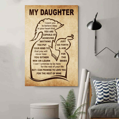 Personalized Family Poster Canvas You Will Never Lose You Either Win Or Learn To My Son Gift From Dad Gift For Your Son