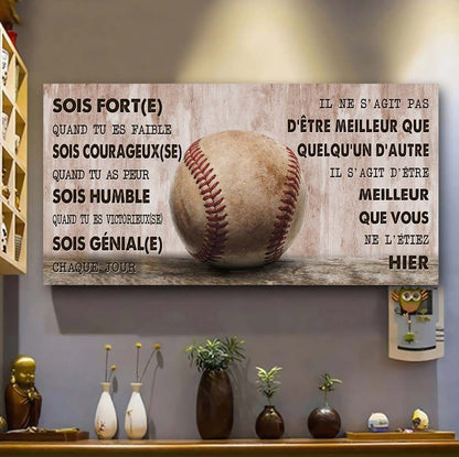 Basket-ball Il ne s'agit pas d'être meilleur que quelqu'un d'autre, il s'agit d'être meilleur que vous ne l'étiez hier.