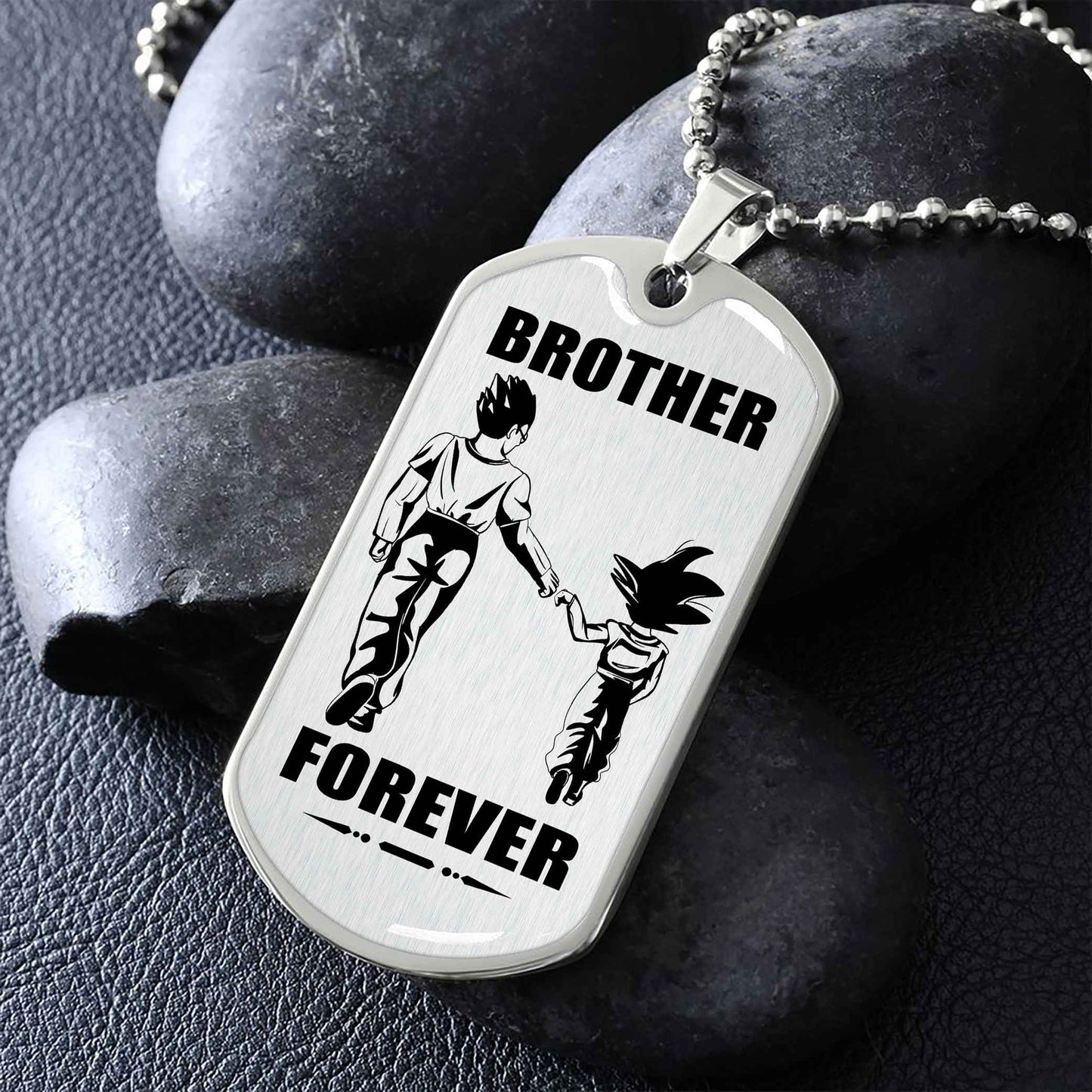 GH and GT Military Chain Silver Plated 18K Gold Plated Brother Forver Call On Me Brother And We Will Fight Them Together
