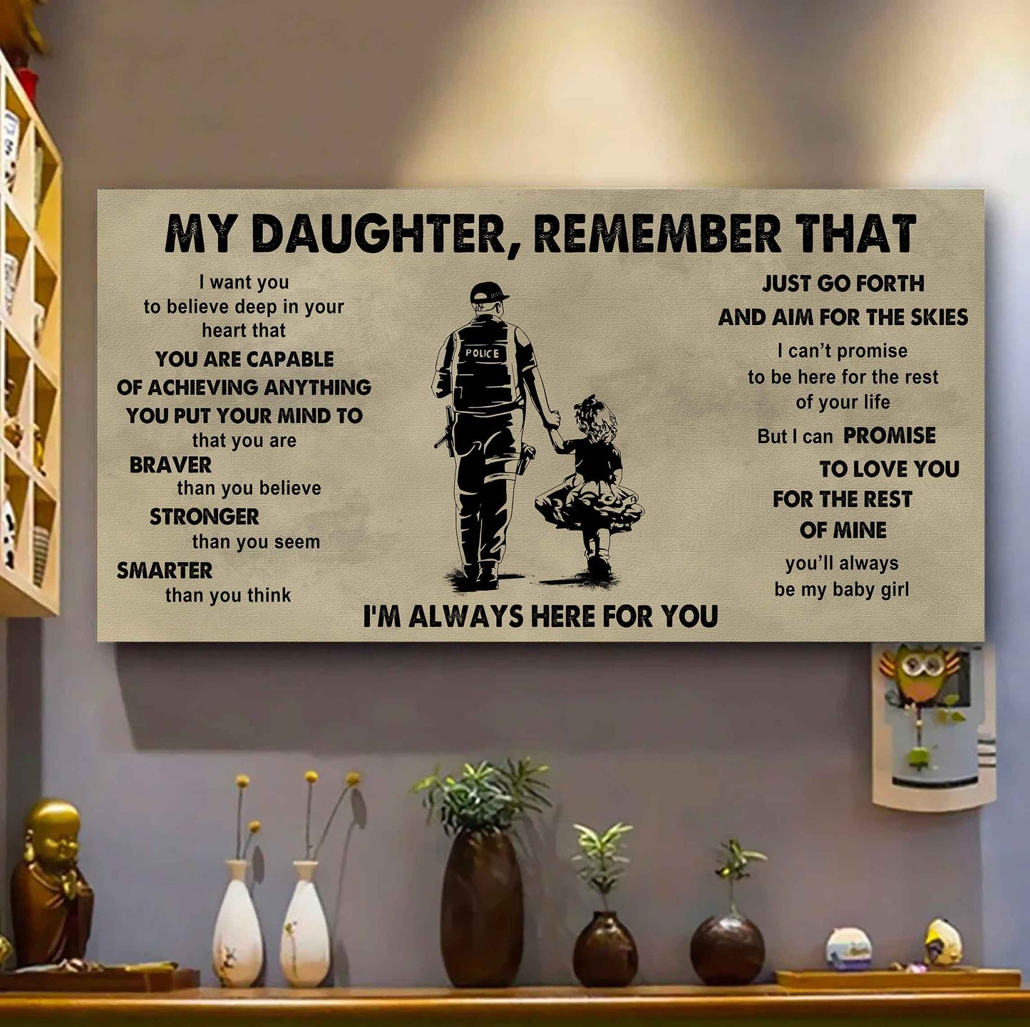 Soldier To My Daughter Remember That Just Go Forth And Aim For The Skies I'm Always Here For You