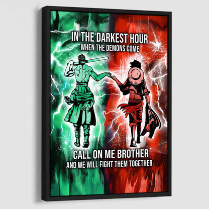 Canvas call on me brother