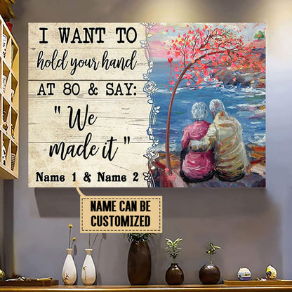 I Want To Hold Your Hand At 80 And Say Baby Let s Go