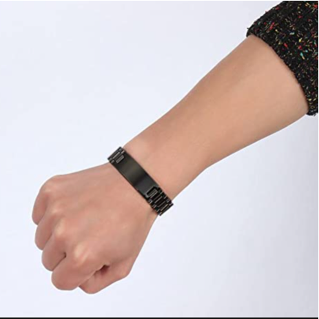 Samurai brother Forever Customizable engraved brother bracelet double sided gift from brother, in the darkest hour, When the demons come call on me brother and we will fight them together