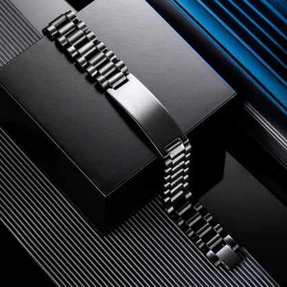 Viking ANT Personalized Double Sided Bracelet Father And Son Best Friends For Life - Message on the back side